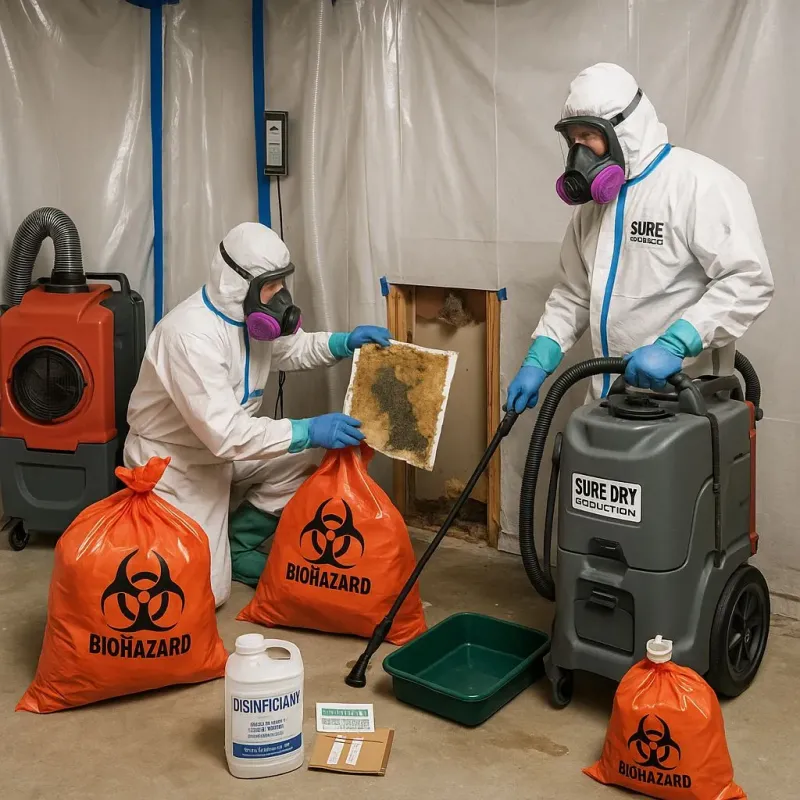 Contaminated Water Handling Protocols process in Marlin, TX