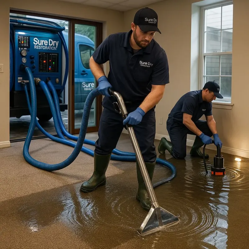 Water Extraction and Removal process in Marlin, TX